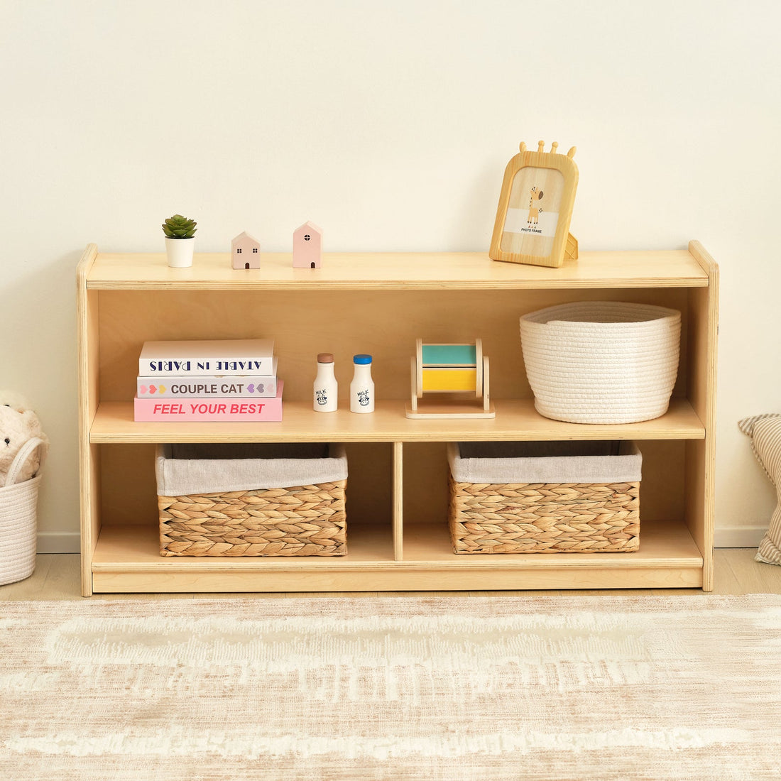 Kids Classroom Organizer 2-Shelf