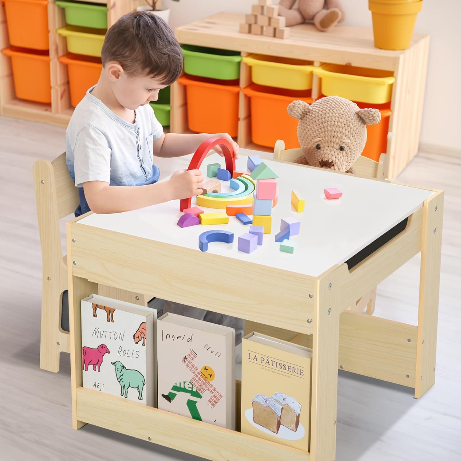 Toddler Table and Chairs Set