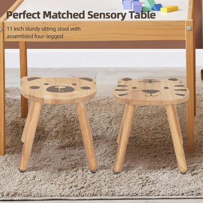 Bear and Tiger Stools