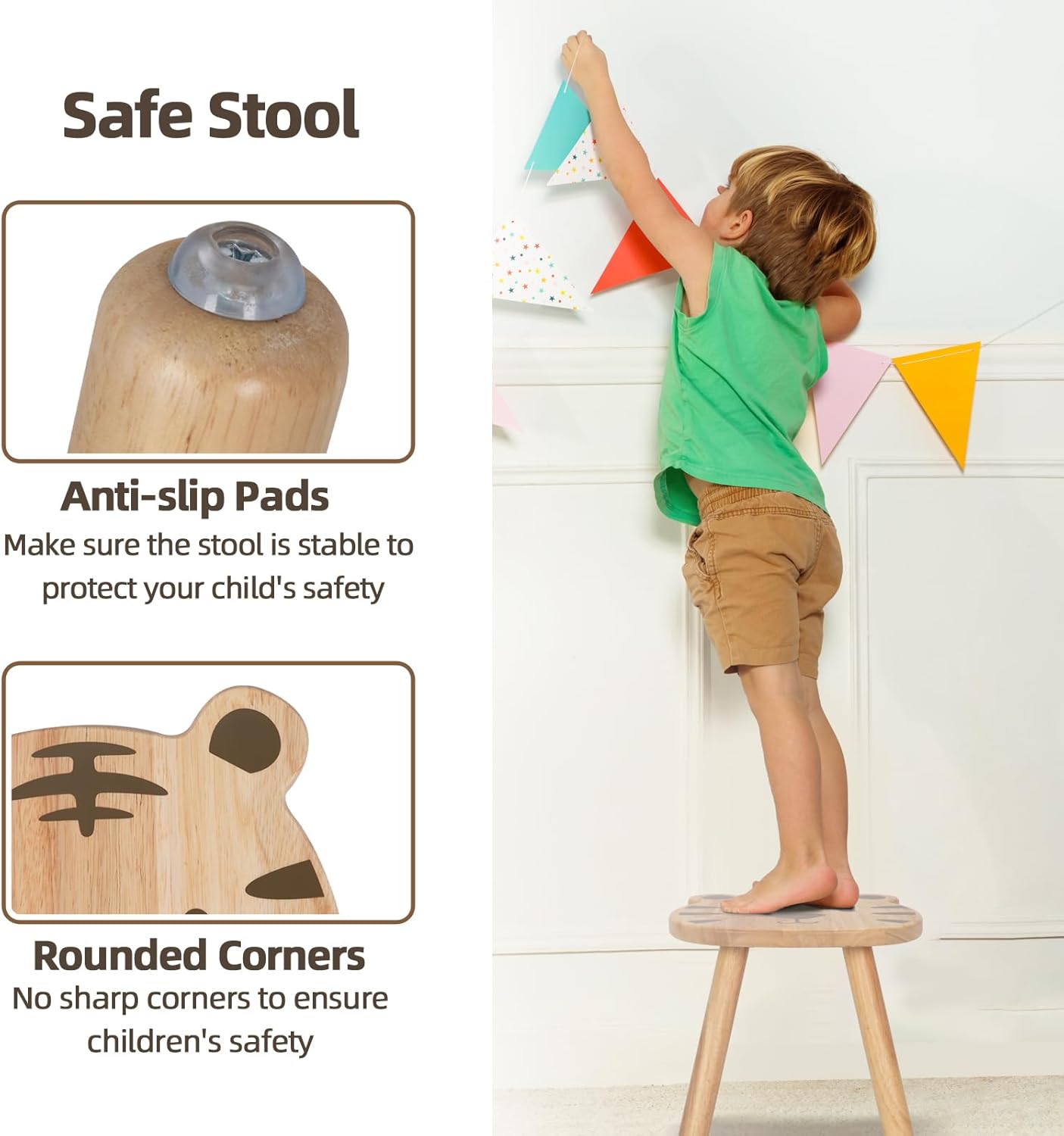 Bear and Tiger Stools