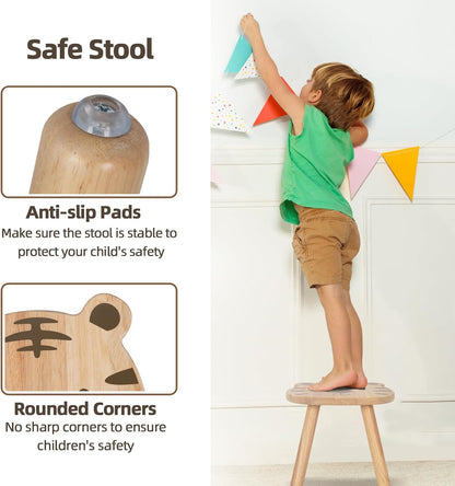 Bear and Tiger Stools