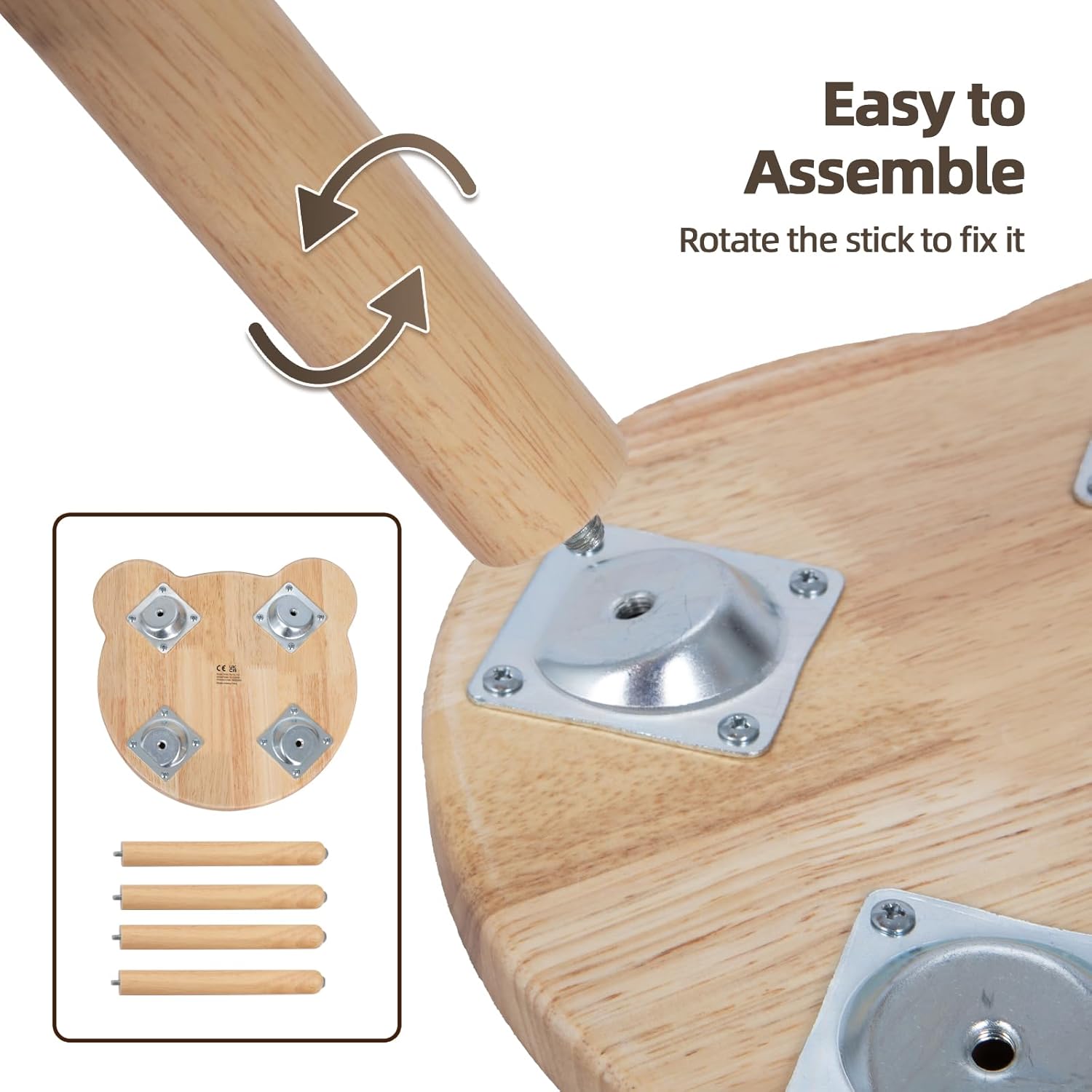 Bear and Tiger Stools