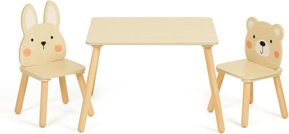 Animal Table and Chairs Set