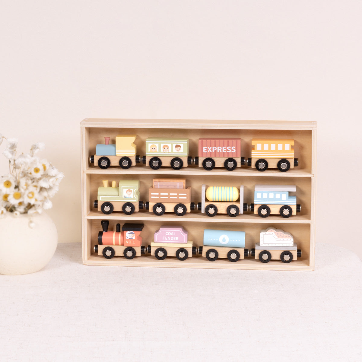 Wooden Train Set---TH647N