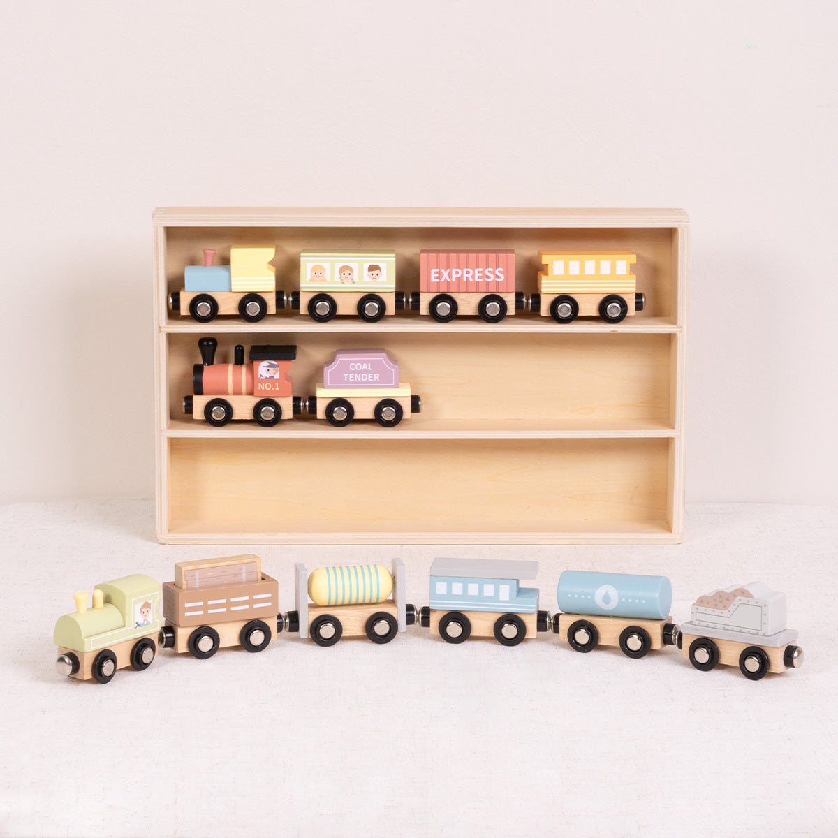 Wooden Train Set---TH647N