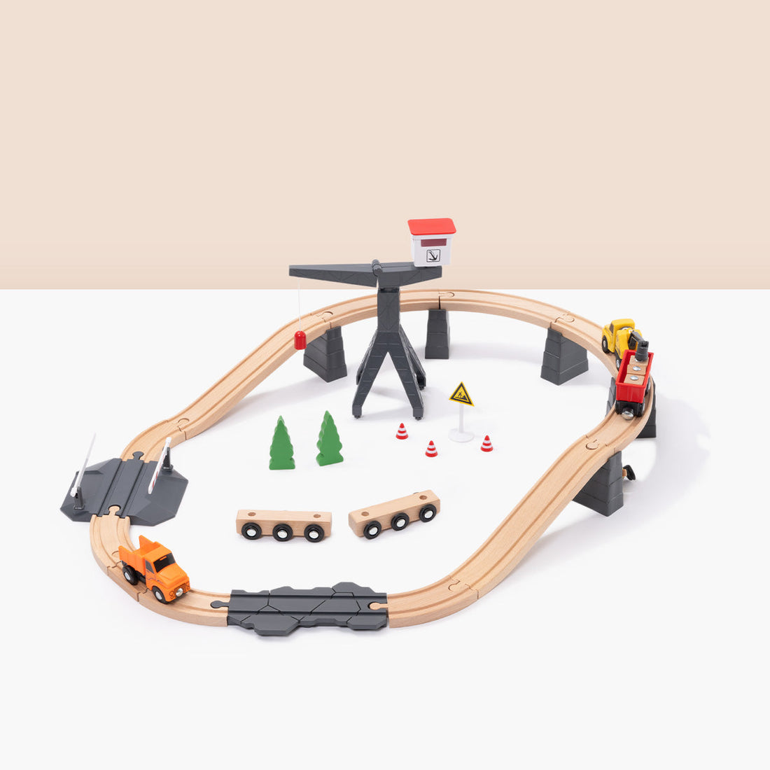 Construction Yard Train Set---TH682