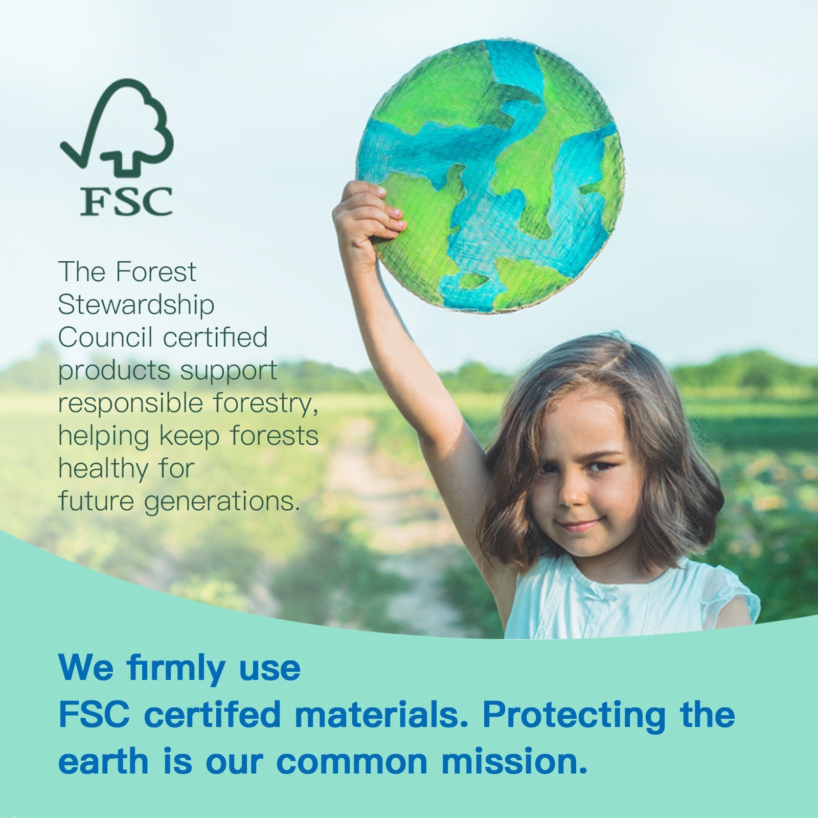 Wood Kids Table and Chairs Set